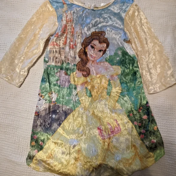 The Disney Store Pajamas The Disney Store Belle Nightgown Size